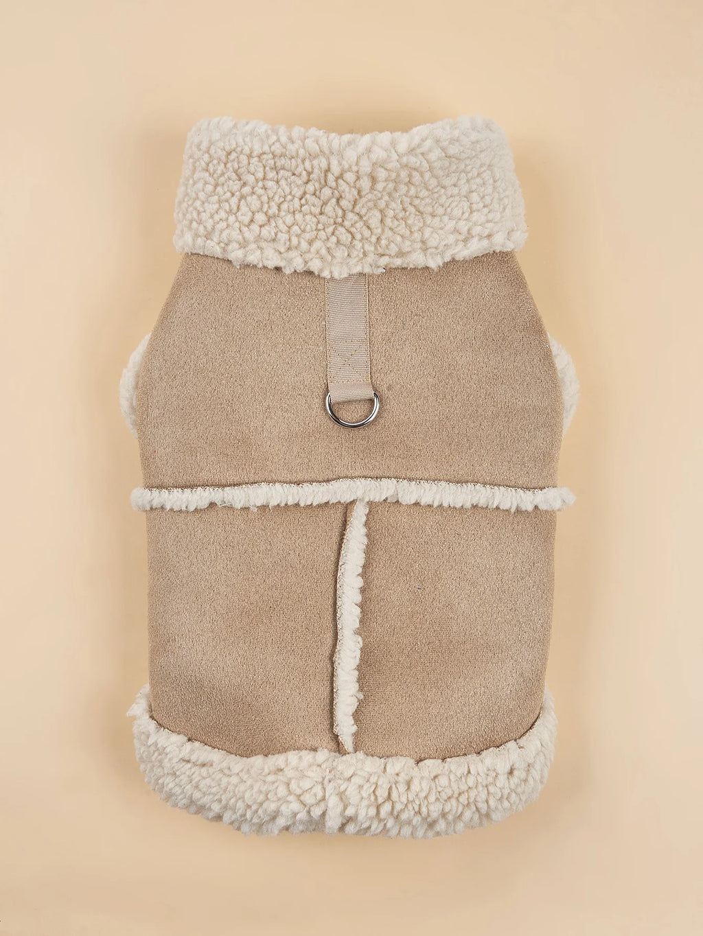🏔️ The "Apres-Ski" Shearling Vest