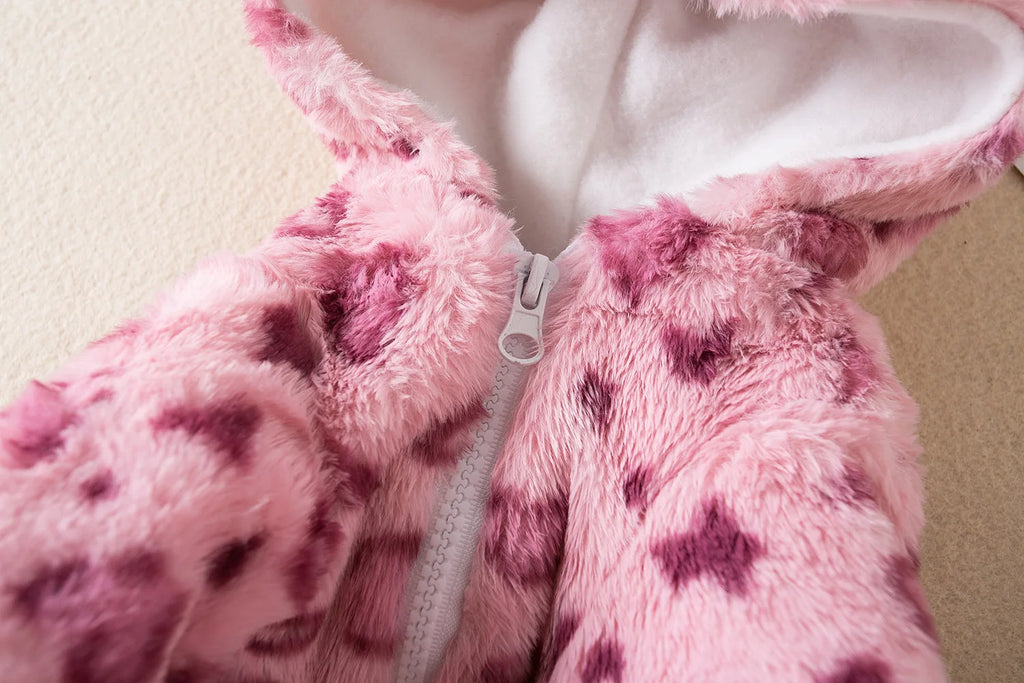 🐆 The "Wild Child" Leopard Fleece